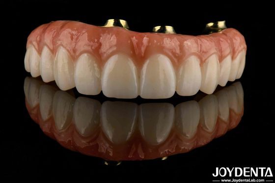 kaufen Komfortabel zu tragen Titanium Bar Zirkonia Hybrid Bridge Hohe Biokompatibilität Langlebig on-line-Fertigung