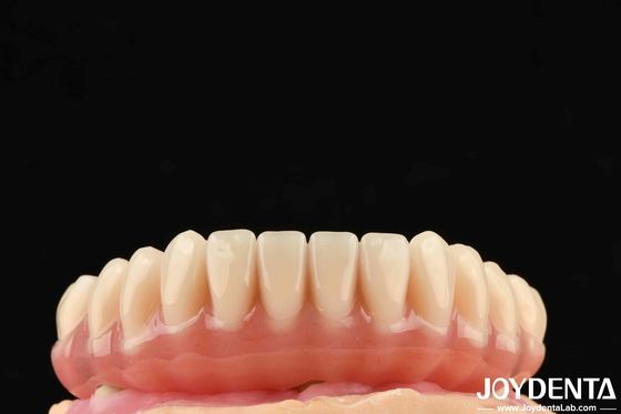 kaufen 1 Stück Ti-Base Acryl Zähne Veredelung Durchsichtig Farbe Zahn Acrylharze on-line-Fertigung