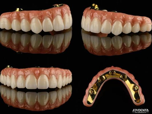 kaufen Ti-Bar-Zirkonium-Hybrid-Implantatbrücken mit hoher Durchsichtigkeit für Zahnprothesen on-line-Fertigung